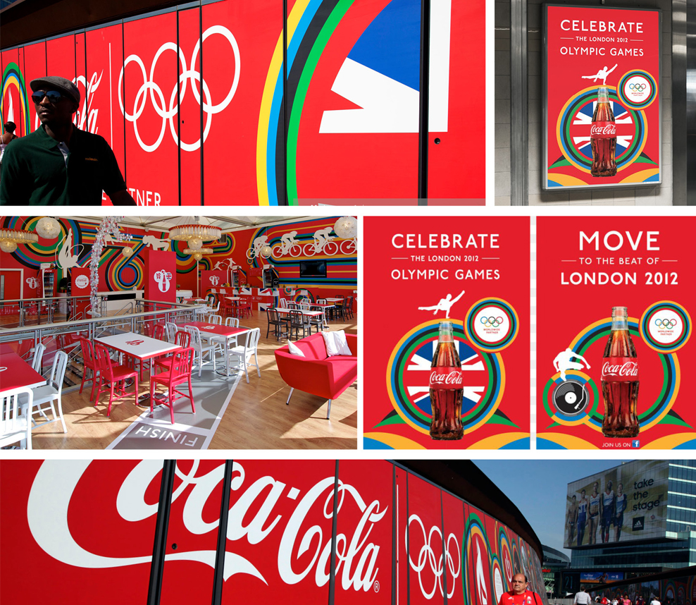 Example work for 2012 Olympics Design & Artwork