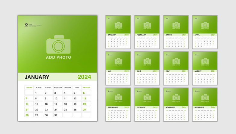 wall hanging calendar printing
