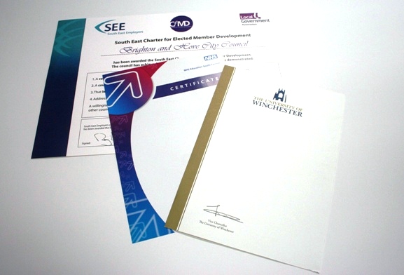 Awards, trophies & certificates